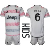Juventus Danilo Luiz #6 Replica Away Minikit 2023-24 Short Sleeve (+ pants)